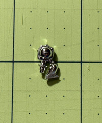 AMT 1239/06 Fruehauf Tanker Trailer Kitbash Parts Chrome Tank Gauge
