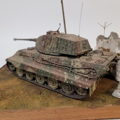 1/35 WWII German Tanks France Time Out Soldiers Museum Quality Diorama Built
