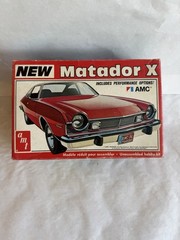 RARE Vintage 1/25 AMT AMC NEW MATADOR X T467 NEW OLD STOCK FACTORY 1976