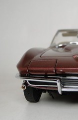 Corvette1963Chevrolet55Chevy57StingRay Race Car Custom Built Metal Model