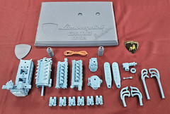Lamborghini Countach Engine Motor Model Kit 1/8
