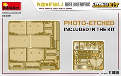 Pz.Kpfw.IV Ausf. J Nibelungenwerk. Mid Prod. (Interior kit) 1/35 MiniArt 35339