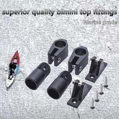 Boat Bimini Top Fittings Hardware 7/8 Inch Bimini Fittings Set,Nylon Bimini Top