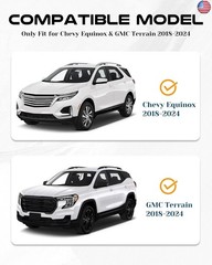 Snailfly Roof Rack Cross Bars Fit for 2018-2024 Chevrolet Equinox & GMC