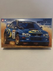 M9d sealed Tamiya 1/24 Subaru Impreza WRC ’98 Safari Model Kit 24205 winner