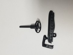 1932 Ford Sedan Delivery DASH & STEERING WHEEL from MPC 1:25 Model Kit 32