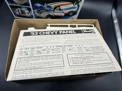 Vintage Revell ‘53 Chevy Panel 1/25 Street Classic Model Kit Edelbrock