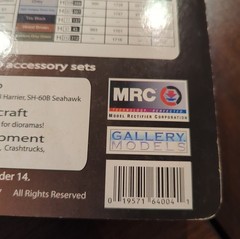 MRC Gallery Models 64004 US Marines Armor Accessories 1/350 Scale Model Kit NEW