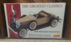 1930 Packard Roadster 1:32 Scale Lindberg The Greatest Classics Model Kit – NEW