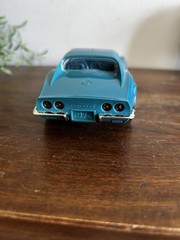 AMT ERTL 1970 Chevrolet Corvette LT-1 Mulsanne Blue Promo GM 6878 Vtg Reissue