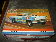 AMT T271-250 Original Vintage 1956 Ford Hardtop STRIP FOWL Box opened Kit Sealed