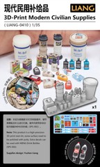 1/35 3D-Print Modern Civilian Supplies Oil Pump/Oil Drum Model Scene Accessories