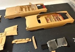 Revell 1962 Chrysler Newport Convertible Broke/Missing Parts Models (2) As Is!