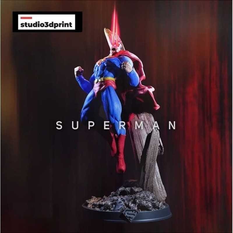 Superman model kit unassembled Unpainted Ava. 1/10,1/6 And 1/4 Scale