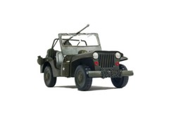1941 Willys Overland Army Military Jeep MB Metal Model 11.5″ Automotive Decor