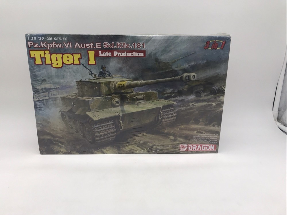 1/35 Dragon #6406 Tiger I Late Production RHN