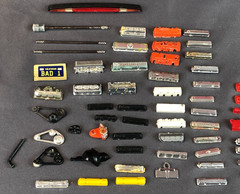 Vintage Model Car Kit Parts 1:24 1:25 JUNKYARD LOT TIRES WINDSHIELD + More!