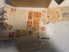 1/25 scale AMT model kit of a 1963 Ford Galaxie 500XL Missing Body *Parts Only