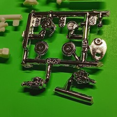 1972 GMC Jimmy Blazer 4×4 1/25 AMT Stock 350 Engine Transfer Case Model Truck