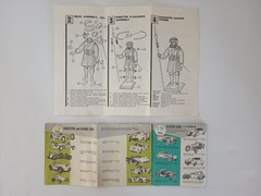 Vintage Assortment of Model Junkyard Parts & Vintage Directions