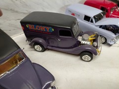 Model Junkyard/parts Plastic Muscle Car Lot Of 18 Hot Rods And Panel Wagons,