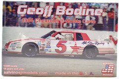 Salvinos JR Models “All Star” Geoff Bodine 1984 Chevy Monte Carlo 1/24 Model Kit
