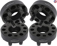 ECCPP 4PCS 6x120mm to 6x120mm Hubcentric Wheel Spacers 1.5 inch 6 Lug 14×1.5