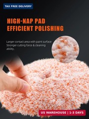 Buffing Polishing Pads, SPTA 6 Inch 150mm Body Repair Polishing Pad Set Made for