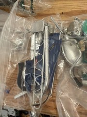 Vintage Model Motorcycle Parts Lot Misc Tires Engines And More