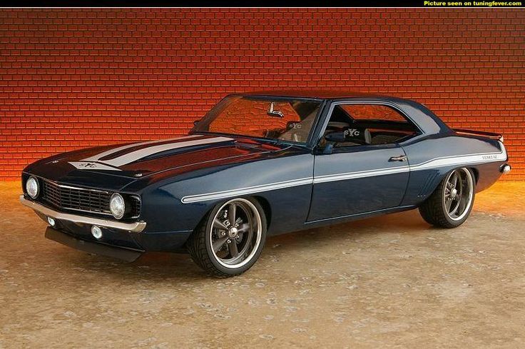 Classic 1969 69 Camaro Chevy Chevrolet Built 1 Vintage Drag Race 24 Car Model 12