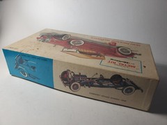 Vintage Hubley 1930 Packard Roadster 1:20 Parts Metal Model Car Kit Built Lot