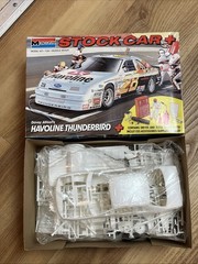 VINTAGE 1990 Monogram Davey Allison’s Havoline Thunderbird Model Kit #5