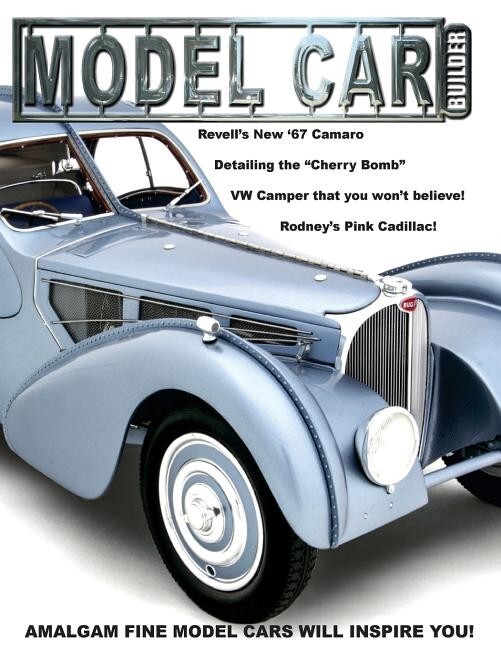 MODEL CAR BUILDER Magazine 17: Pink Cadillac-VW Camper-67 Camaro~Cherry Bomb~NEW