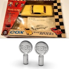 Cox Buick Riviera Hood Ornaments (2)