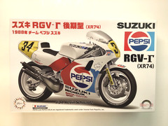 FUJIMI #141435 PEPSI SUZUKI RGV-T 1:12 SCALE – #34 KEVIN SCHWANTZ – NEW OPEN BOX