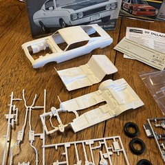 Monogram 2912 ’69 Ford Talladega 1/24 model kit DAMAGED