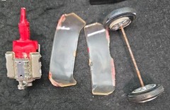 1957 Chevrolet 2 DR Hardtop 3 in 1 T-757-200 Kit Partially Assembled (2@342)