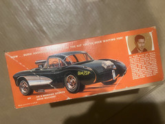 vintage 1966 issue MPC 301 1956 1957 Chevrolet Corvette 56 57 Corvette