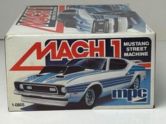 MPC #0805, 1973 Ford Mustang Mach 1 Model Kit with Box