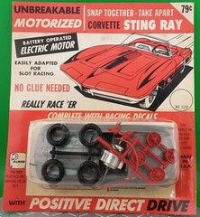 1964 Corvette Stingray Palmer Plastics Snap Together Battery-operated MISP