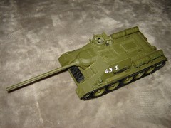 Built 433 Long Barrel Tank 7 inches long Well Built & Painted Ex Cond