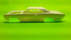 AMT ’69 Plymouth Road Runner GTX 1/25 Body Chrome Bumpers Grille Trim Panel