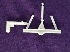 1960 Chevy Nomad Station Wagon REAR AXLE from AMT 1:25 Model Kit 60 Chevrolet