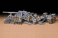 Tamiya 35017 1:35 German 88mm Gun Flak 36/37 Military Artillery Kit
