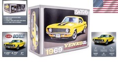 Collectible 1:25 Scale 1969 Chevy Camaro Yenko Model Kit – Kid-Friendly Design