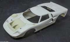 1966 Daytona Shelby Ford GT-40 resin conversion kit for Fujimi GT40 Mk II kits