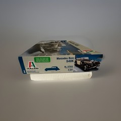 1/24 MERCEDES BENZ 540K SCALE MODEL CAR BY ITALERI 3701