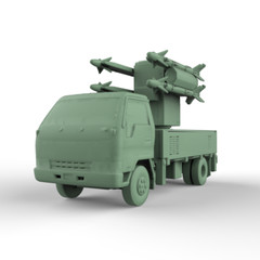 SS144396 1/144 Military Model Kit China Antelope Self-Propelled Anti-Tank Gun