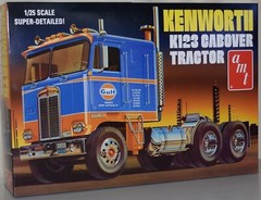 AMT KENWORTH K123 CABOVER GULF 1433/06 ⭐PARTS⭐ MUD FLAPS+TIE ROD+MORE 1:25