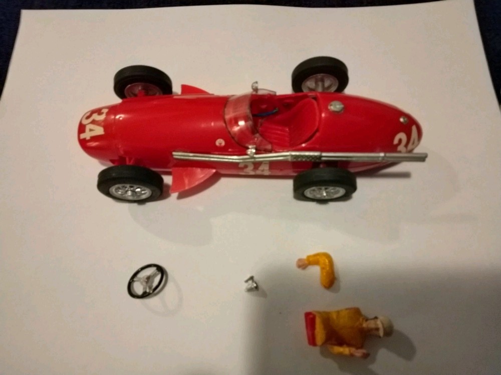 CC3 STROMBECKER MASERATI ELECTRIC RACING CAR MODEL KIT BOXED 1950s